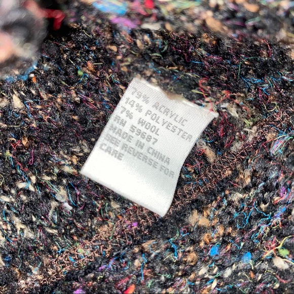 Anthro Curio NY Knit Wool Moto Jacket Coat - Picture 7 of 9